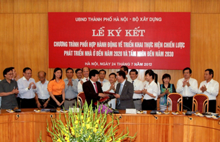 Promueven implementación de la Estrategia de desarrollo de viviendas en Hanoi